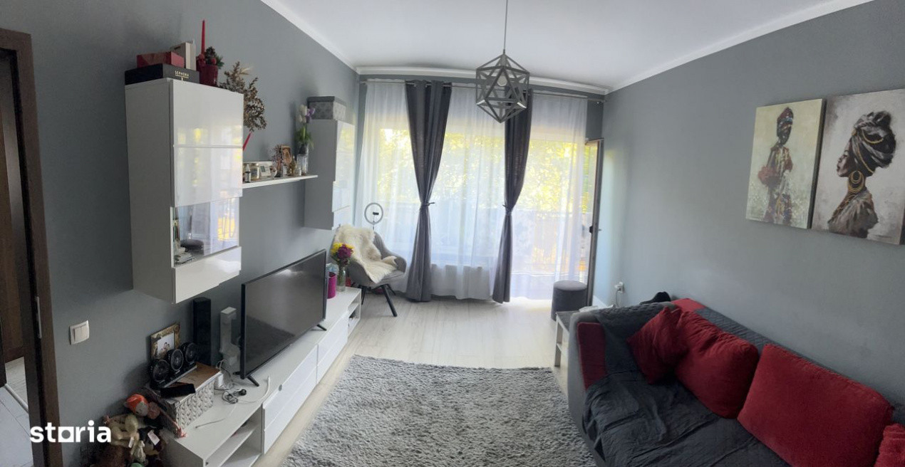 2 camere , 50mp,  parcare, terasa, zona str.Buna Ziua