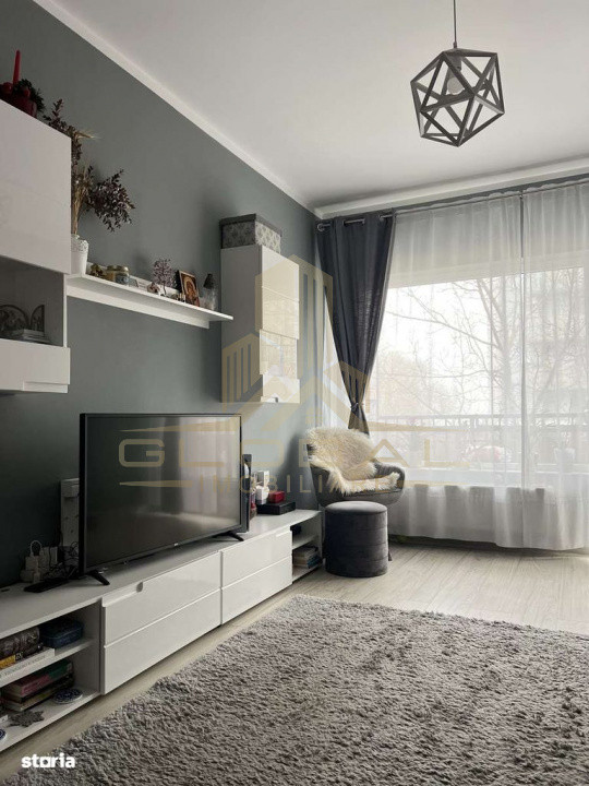 2 camere , 50mp,  parcare, terasa, zona str.Buna Ziua