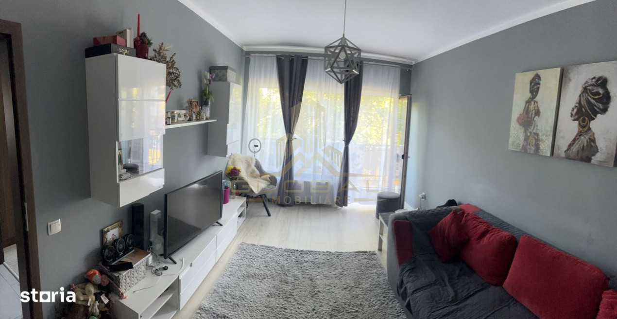 2 camere , 50mp,  parcare, terasa, zona str.Buna Ziua