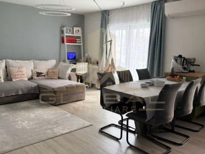 2 camere , 57 mp,  parcare , terasa ,Buna-Ziua , zona str.Buna Ziua