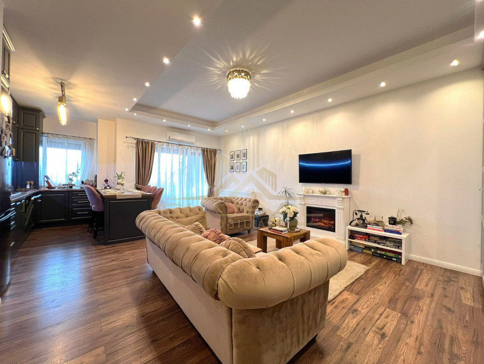 Apartament 2 camere LUX, 56 mp. Terasă, Parcare, Bonjour - Buna Ziua