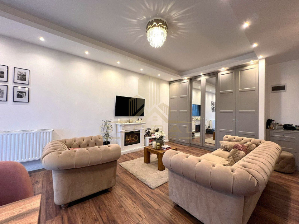 Apartament 2 camere LUX, 56 mp. Terasă, Parcare, Bonjour - Buna Ziua