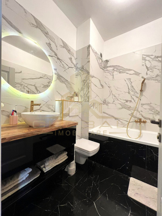 Apartament 2 camere LUX, 56 mp. Terasă, Parcare, Bonjour - Buna Ziua