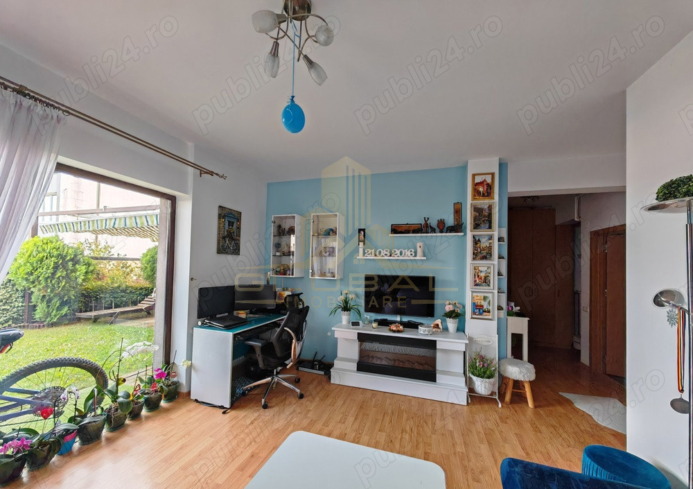 2 camere, 57 mp, gradina, garaj+boxa,  zona Europa