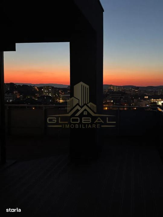 Penthouse Lux, Totul Nou, 4 camere ,101 mp, terasa 105 mp, Buna-Ziua