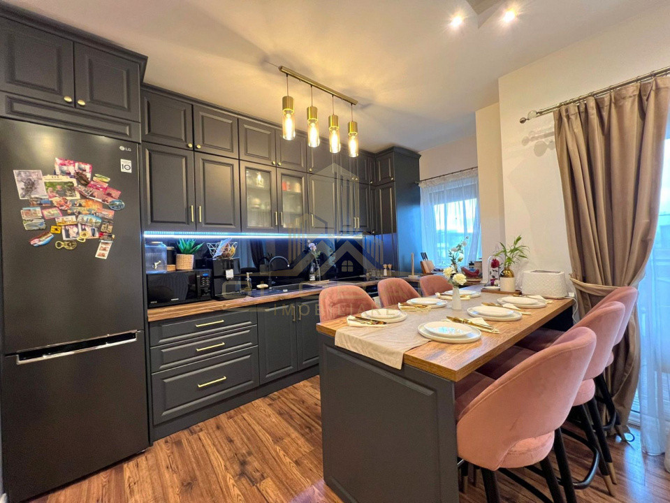 Apartament 2 camere LUX, 56 mp. Terasă, Parcare, Bonjour - Buna Ziua