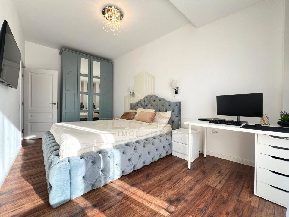 Apartament 2 camere LUX, 56 mp. Terasă, Parcare, Bonjour - Buna Ziua