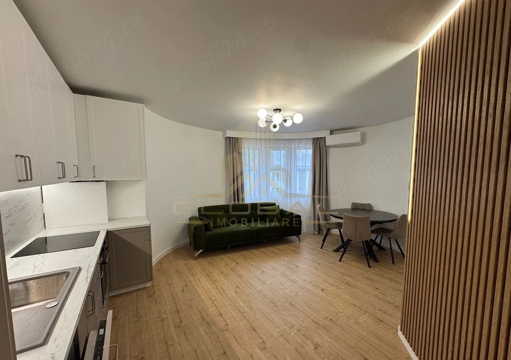 3 camere ,60 mp, Lux, parcare  terasa, zona str.Alecu Ruso, Europa