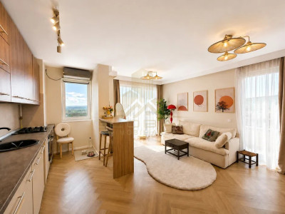 2 camere ,semidecomandat, 55 mp,  terasa, zona str.Grand Park Residence, Sopor