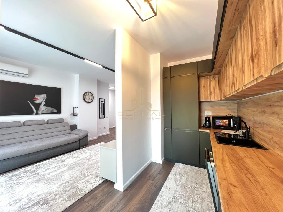 2 camere Lux Totul Nou 60 mp. terasa, parcare, Iris - Elitte Junior