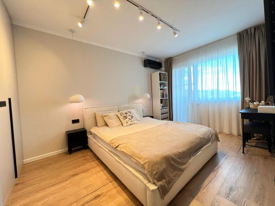 2 camere , LUX, Totul Nou, 58.5 mp, parcare, str.Somesului Floresti